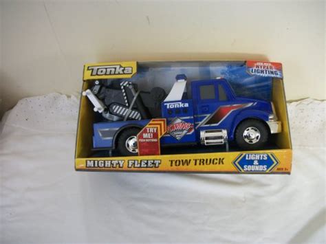 Tonka Mighty Fleet Tow Truck Lights And Sound Now With Hyper Lighting 041250096764