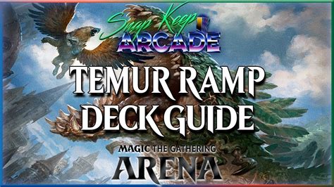 Temur Ramp Standard Deck Guide Mtg Arena Youtube