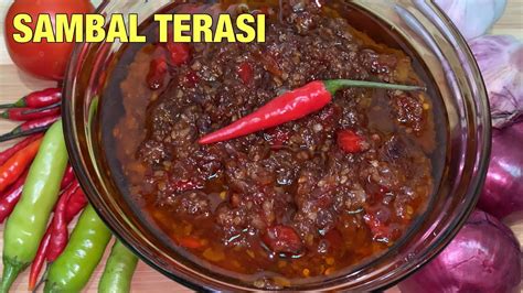 SAMBAL Sambal Terasi Recipe How To Make SAMBAL By DAMDOBS KITCHEN