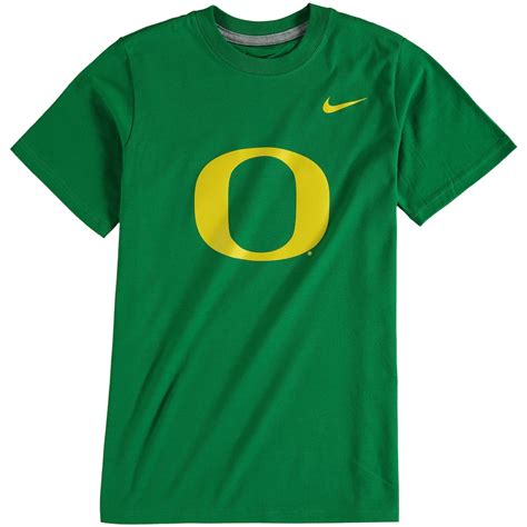 Youth Nike Green Oregon Ducks Cotton Logo T Shirt