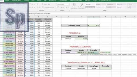 Funci N Promedio En Excel Obtiene Promedios R Pidamente