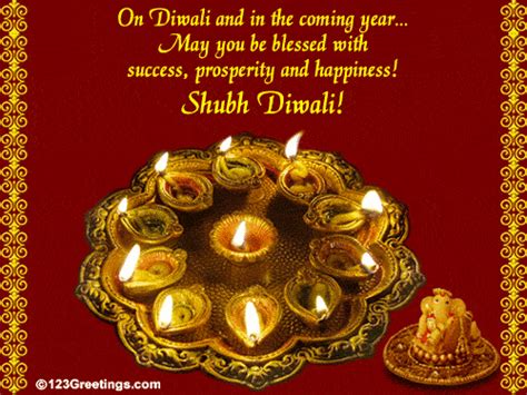 Shubh Diwali... Free Business Greetings eCards, Greeting Cards | 123 Greetings