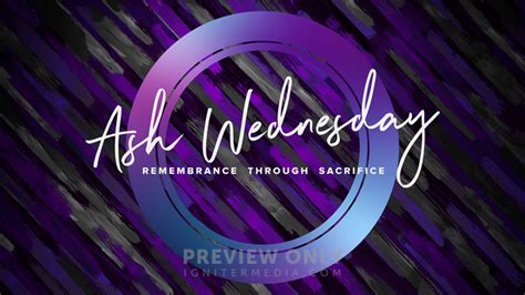 Lent Colorbrush Ash Wednesday Title Graphics Life Scribe Media