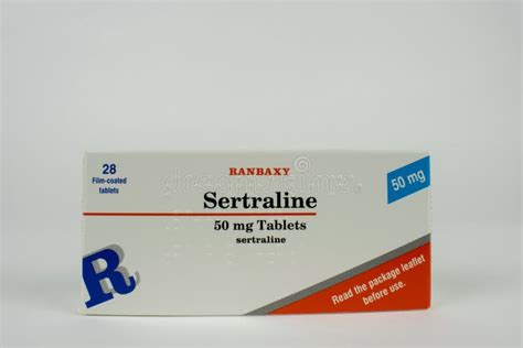 Uk Oct 2019 Sertraline Tablets Zoloft England Editorial