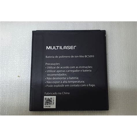 Bateria Multilaser Lite S Original Retirada Shopee Brasil