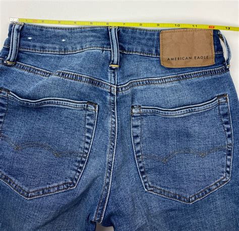 American Eagle Men S Airflex Slim Straight Denim Jean Gem