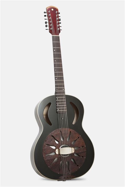 Versoul Reso Sun String Acoustic Baritone Resonator Guitar