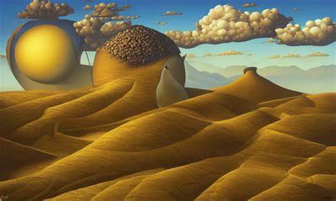 A Surrealist Painting Of A Ergerge By Vladimir Kush Stable Diffusion