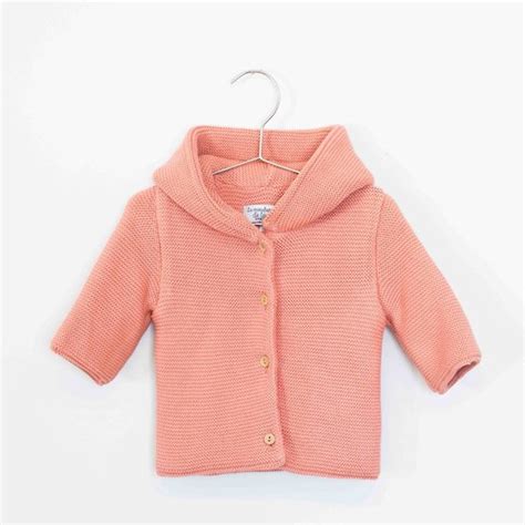 Paletot Tricot Petits Chats Bouton De Rose Mois La Manufacture De