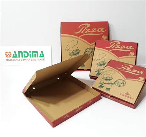 Caja Para Pizza Micro Corrugada Andima