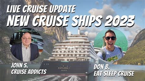 CRUISE NEWS UPDATE | Brand New Cruise Ships For 2023 + LIVE Q&A