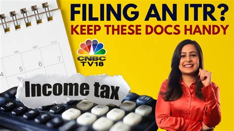 Documents Required For Income Tax Return Filing Itr Checklist It