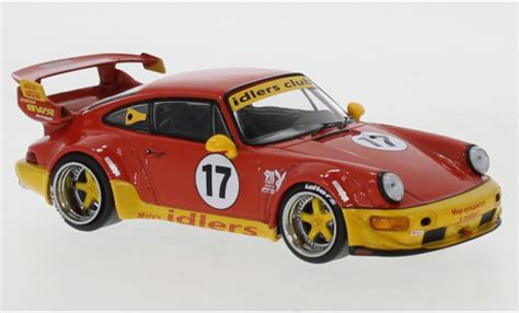 Modellino In Miniatura Porsche Rwb Gt Spirit Rwb Bianco