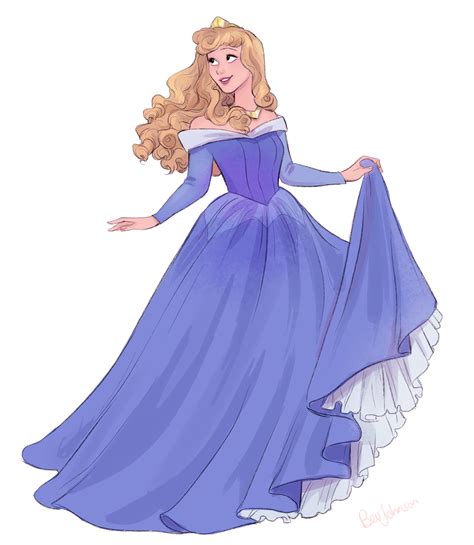 Disney Princess Aurora Blue Dress