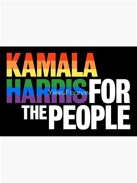 Kamala Harris Lgbt Sticker Kamala Harris For The People Gay