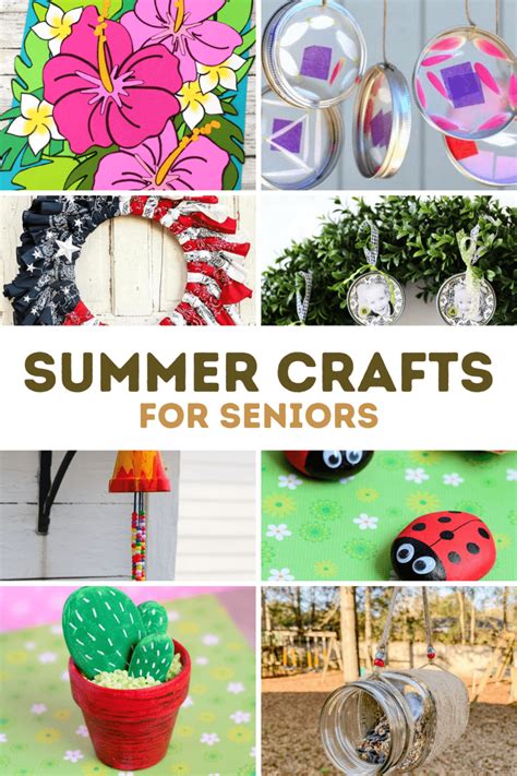 20 Fun And Easy Summer Crafts For Seniors