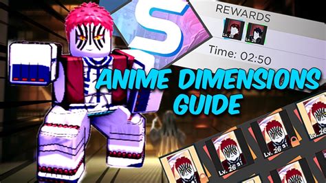 Guide To Anime Dimensions Roblox Youtube