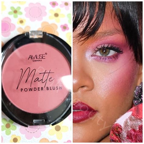 Amuse Makeup Powder Blush Nude Powder Brush Orange Blush Pink Blush Tan Blush Face Makeup