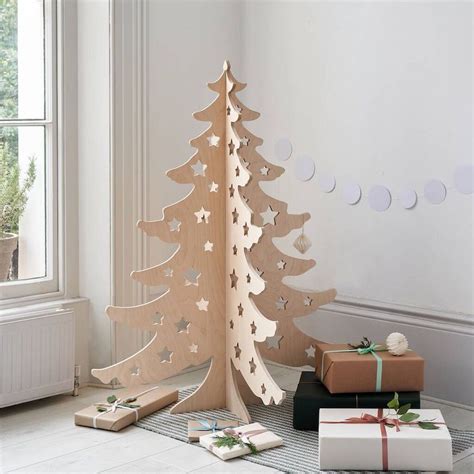 Albero Di Natale In Legno Fai Da Te Il Modo Originale Per Decorare