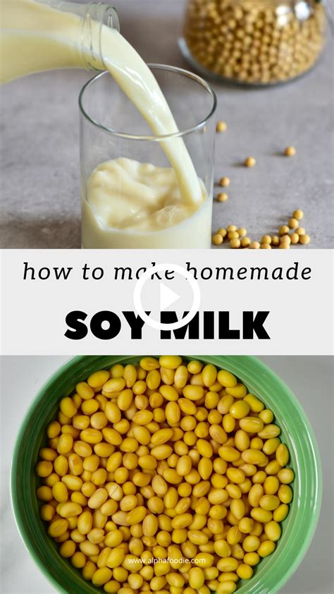 Simple Homemade Soy Milk Recipe Artofit