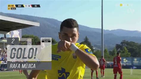 Goal Golo Rafa Mújica FC Arouca 1 0 Gil Vicente Liga 22 23 2