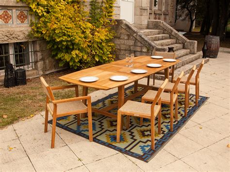 Navy Double Extension Table Ezeis