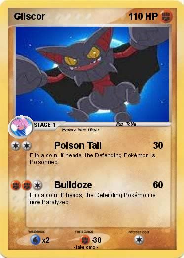 Pokémon Gliscor 56 56 - Poison Tail - My Pokemon Card