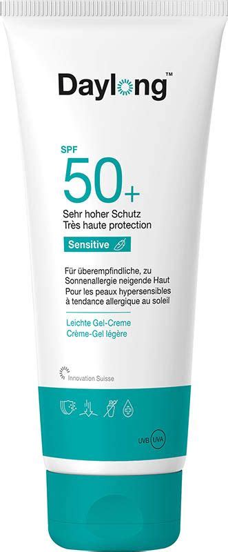 Daylong Sensitive Gel Creme SPF50 Tb 200 Ml Hochwertiger Sonnenschutz