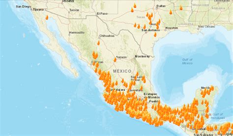 Así es el mapa en vivo de incendios forestales en México Grupo Milenio