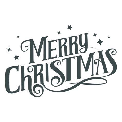 Diseño Png Y Svg De Feliz Navidad Letras Maravillosas Para Camisetas