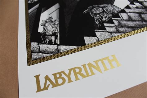 Chris Skinner Labyrinth Limited Edition Screen Print