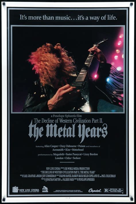 Decline Of Western Civilization Part Ii The Metal Years 1988