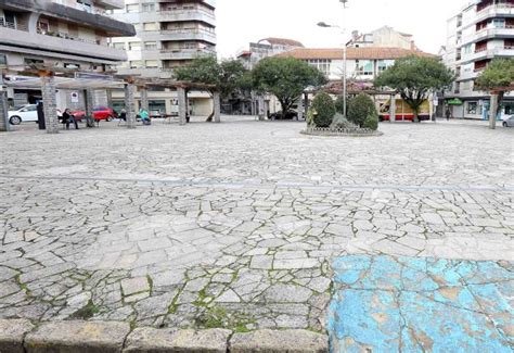 As obras de humanización da Praza de Bugallal inícianse este luns en