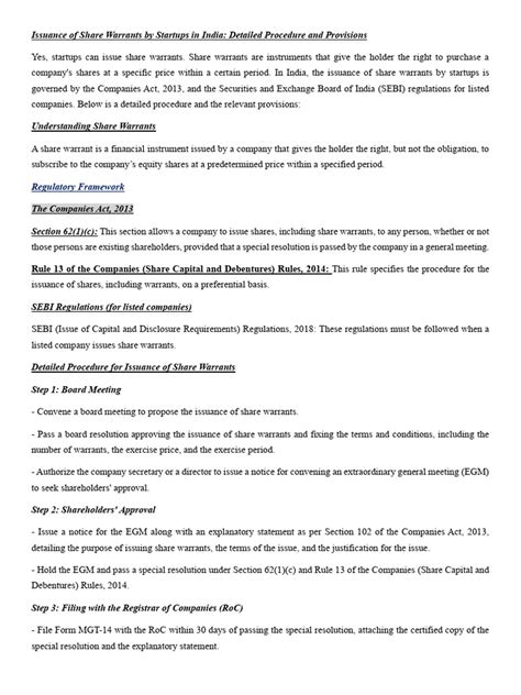 Research Worksheet Pdf Warrant Finance Equity Finance