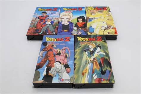 Lot Of Dragon Ball Z Uncut VHS Tapes 60 OFF