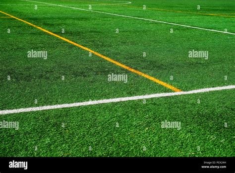 football field lines Stock Photo - Alamy