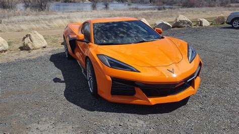 Chevrolet Corvette C8 Z06 Orange Forgeline Dr1 Wheel Wheel Front