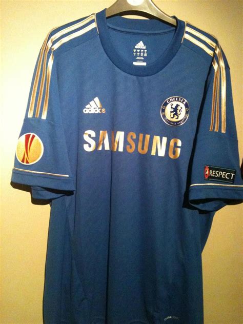 Chelsea Home Football Shirt 2012 2013 Sponsored By Samsung