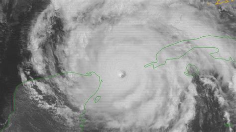 Hurricane Allen Full Ir Vis Satellite Loop Youtube