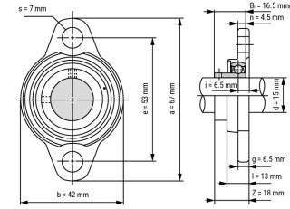 Miniature Flanged Housing Unit Kfl St Order Now