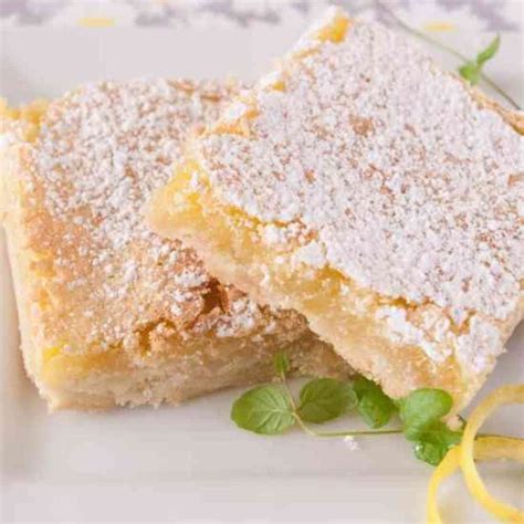 lemon bars  video mindees cooking obsession