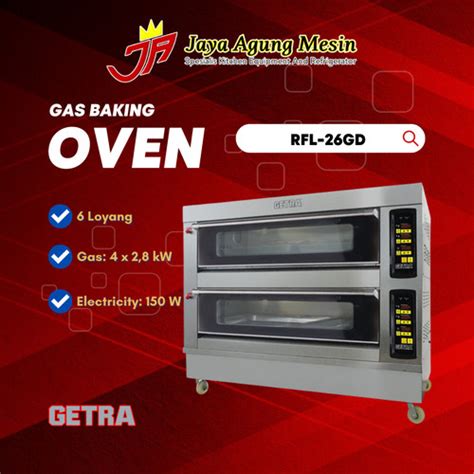 Jual Gas Oven Deck Rfl Gd Oven Getra Deck Tray Rfl Gd Kota