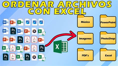 C Mo Crear Un Excel Que Permite Ordenar Archivos De Tu Equipo