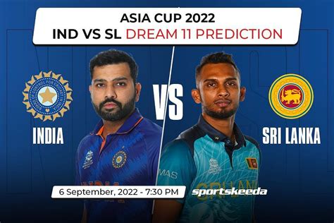 IND Vs SL Dream11 Prediction Fantasy Cricket Tips Today S Playing 11