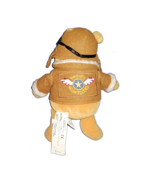 COLLECTOR Peluche Doudou Winnie Aviateur Aviator Pooh 22 Cm Disney