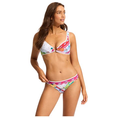 Seafolly Wish You Were Here Ring Front Tank Bikini Top Women S Buy Online Bergfreunde Eu