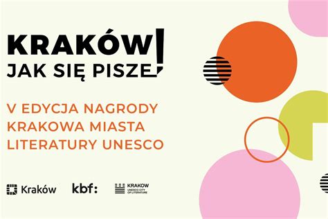 Laureaci Nagrody Krakowa Miasta Literatury UNESCO