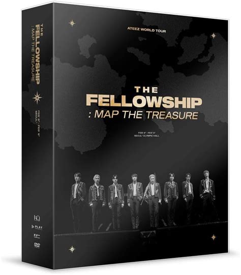 Ateez Ateez World Tour The Fellowship Map The Treasure Seoul Dvd