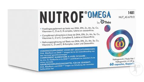 Théa Nutrof Omega 60 Capsules Newpharma