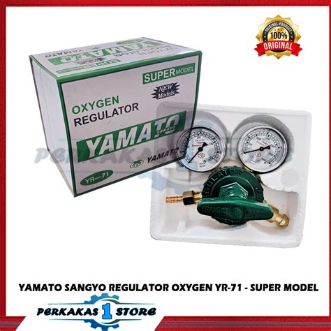 Jual Yamato YR 71 Sangyo Regulator Tabung Gas Oxygen Oksigen YR71